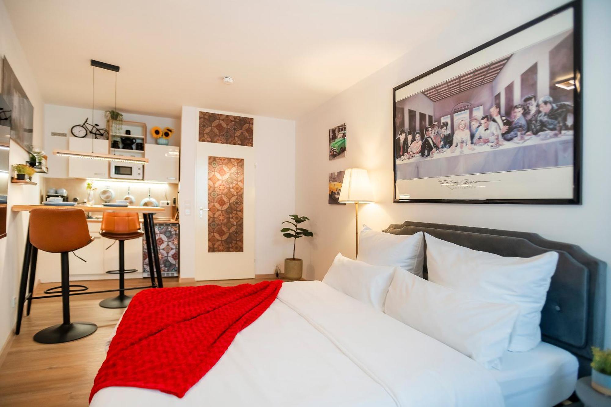 Premium Apartment Inspiriert Von Marilyn Monroe-Bremen City Center Luaran gambar